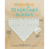 Kimberbell Designs | Pet Kerchief Set of 2 Grey & White