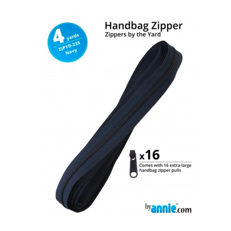 By Annie - Zippers by the Yard | Navy