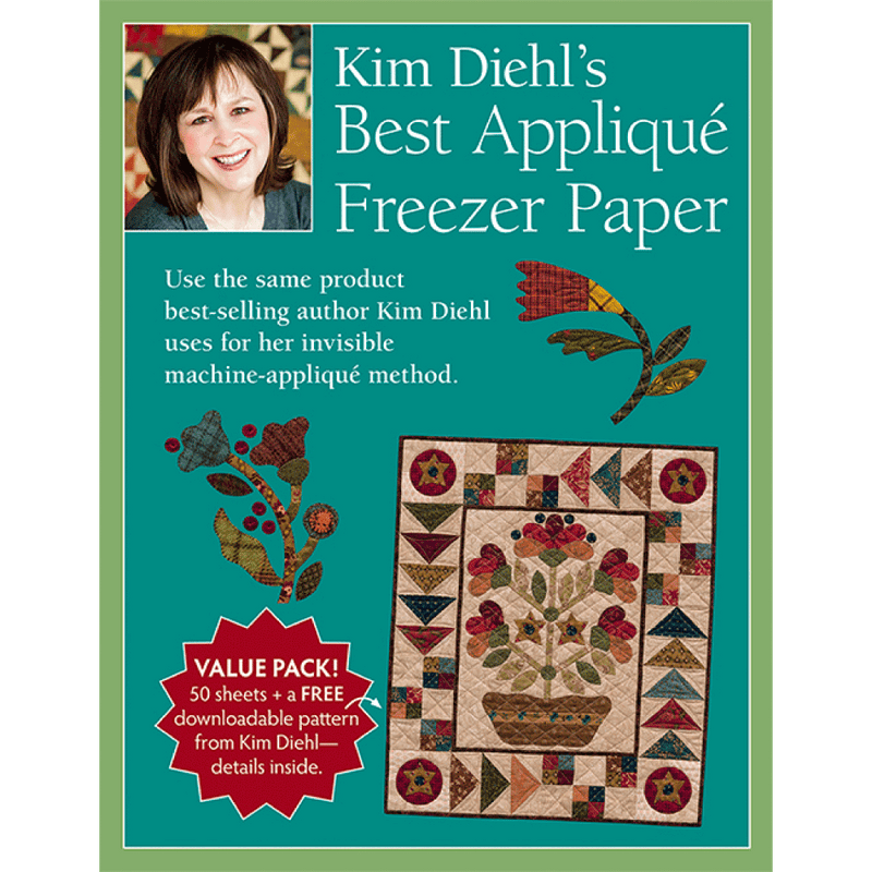 Kim Diehl's Best Applique Freezer Paper 50 sheets