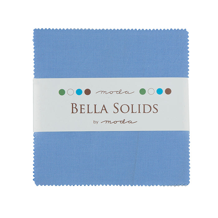 Moda Bella Solids - Charm Pack 30's Blue | 9900PP-25