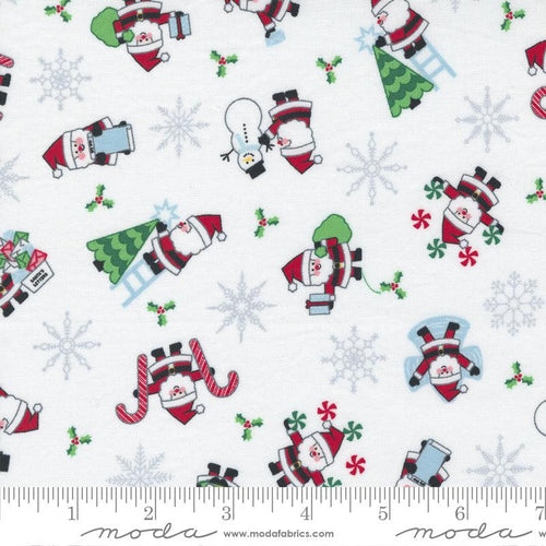 Candy Cane Lane - Mini Santas Snow | 24120-12