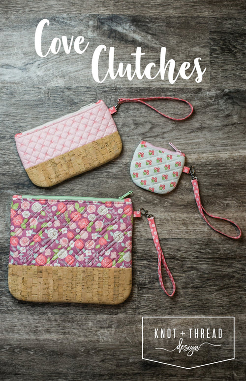 Cove Clutches | Knot + Thread Designs