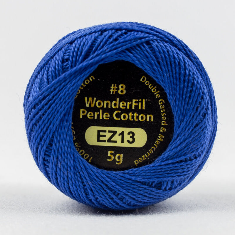 Wonderfil - Eleganza 8wt Perle Cotton Ball | Royal Blue EZ13
