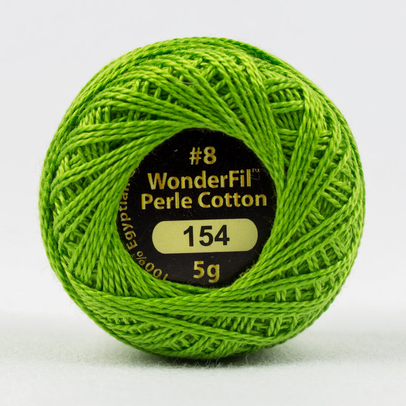 Wonderfil - Eleganza 8wt Perle Cotton Ball | Granny Smith 154