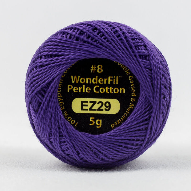 Wonderfil - Eleganza 8wt Perle Cotton Ball | Blueberry Bush EZ29
