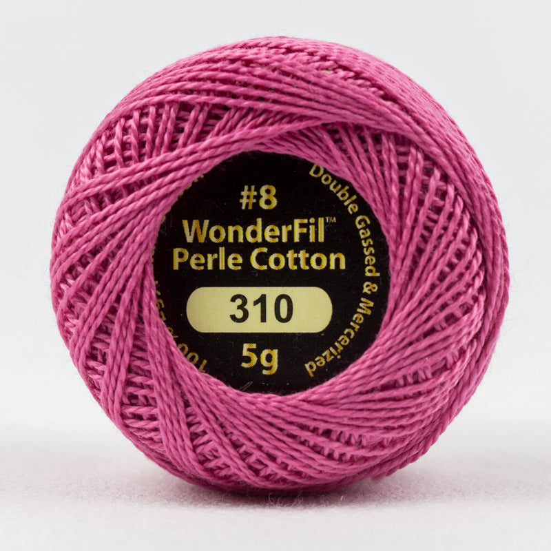 Wonderfil - Eleganza 8wt Perle Cotton Ball | Pink Gloss 310