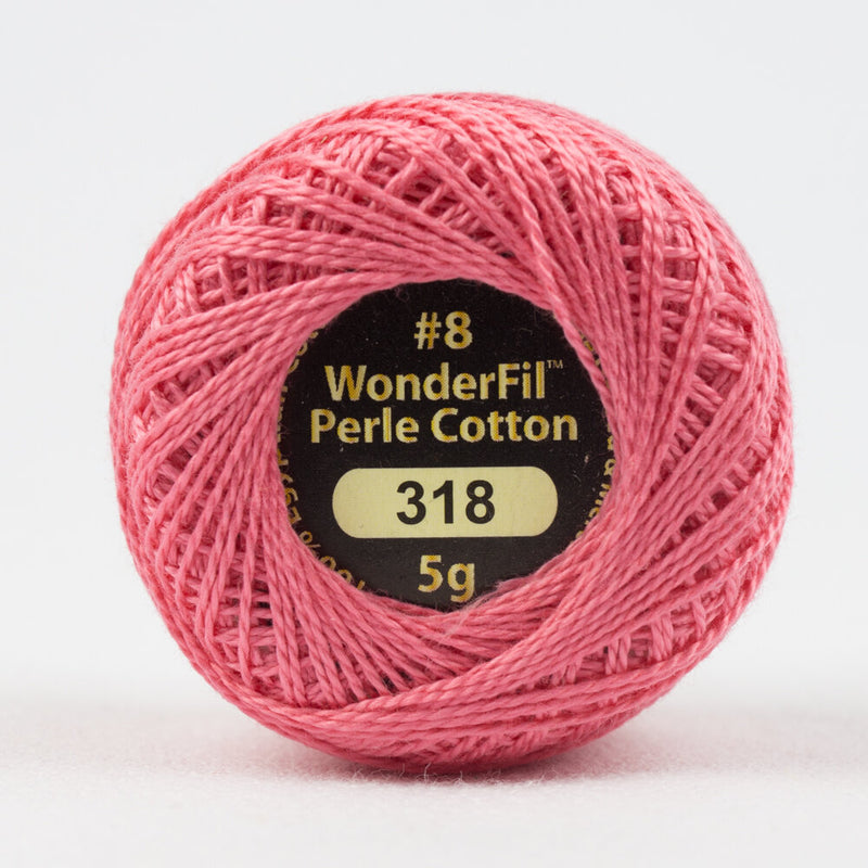 Wonderfil - Eleganza 8wt Perle Cotton Ball | Bubble Gum 318