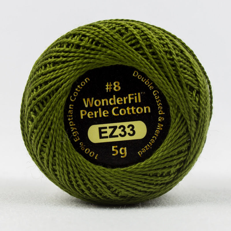 Wonderfil - Eleganza 8wt Perle Cotton Ball | Marsh Grass EZ33