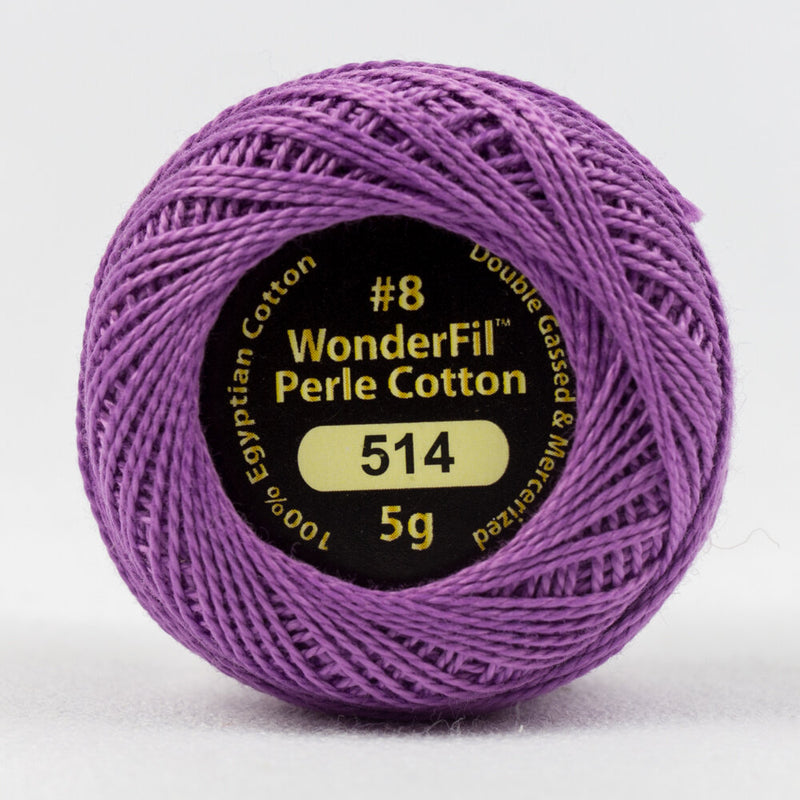 Wonderfil - Eleganza 8wt Perle Cotton Ball | Fragrant Lilac 514