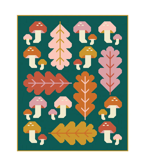Pen + Paper Patterns | Forest Fungi