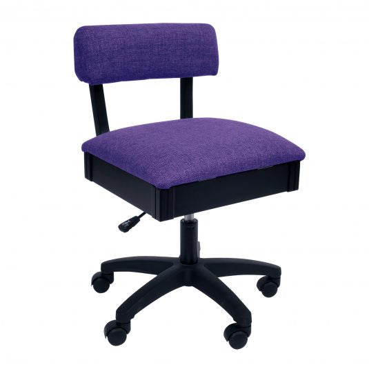 Arrow Sewing Furniture | Royal Purple Hydraulic Sewing Chair ***