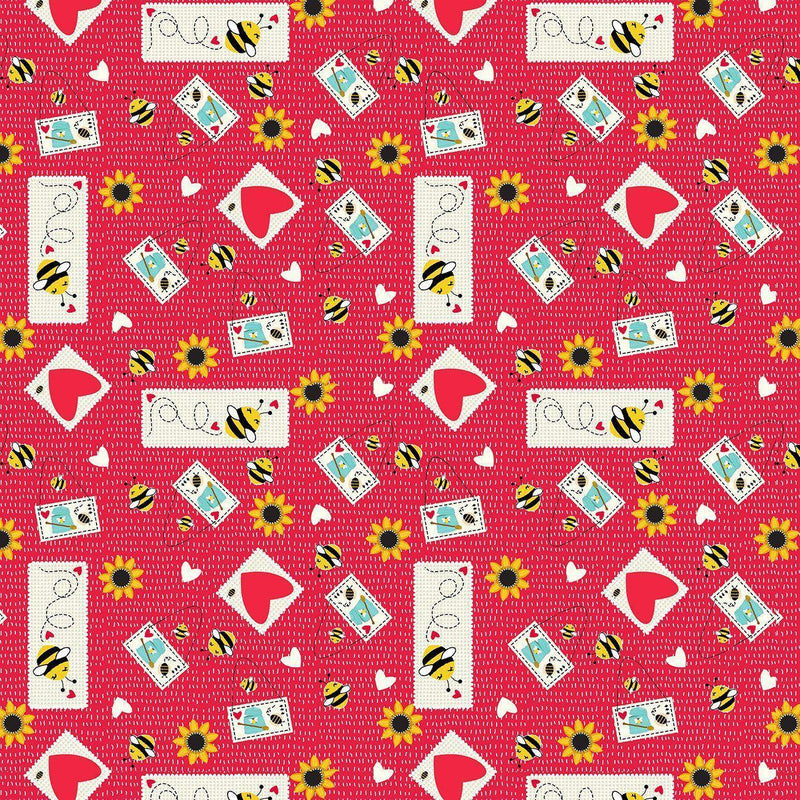 Honey Bee Gnomes - Sticker Tossed Red | 5664-88
