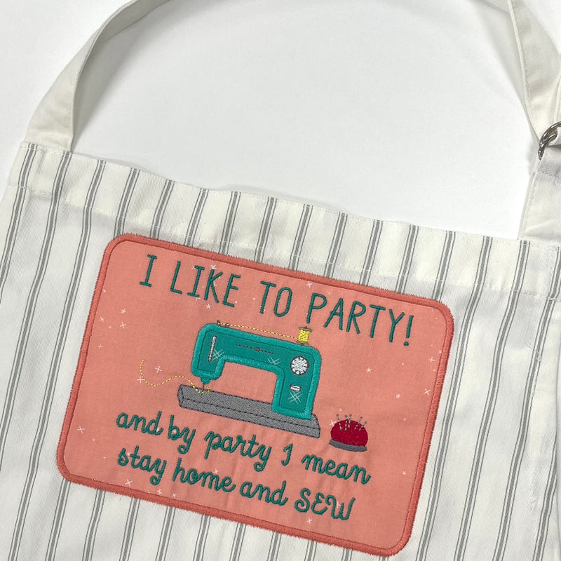 Kimberbell Digital Dealer Exclusive 2022 | September - I Like to Party Apron ***