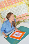 Kimberbell Designs | Orange Pop Rulers square set