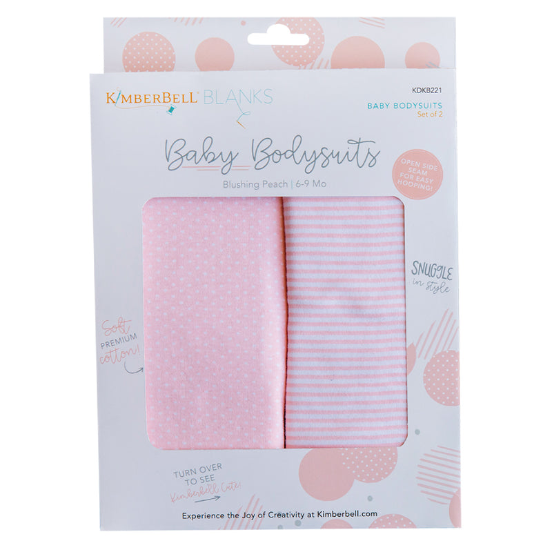 Kimberbell Designs  Baby Bodysuits Blushing Peach 3-6 Mo – Austin