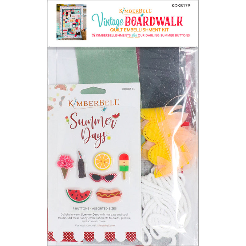 Kimberbell Designs | Vintage Boardwalk Embellishment Kit