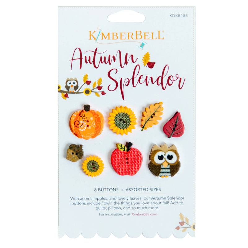 Kimberbell Designs | Autumn Splendor Buttons