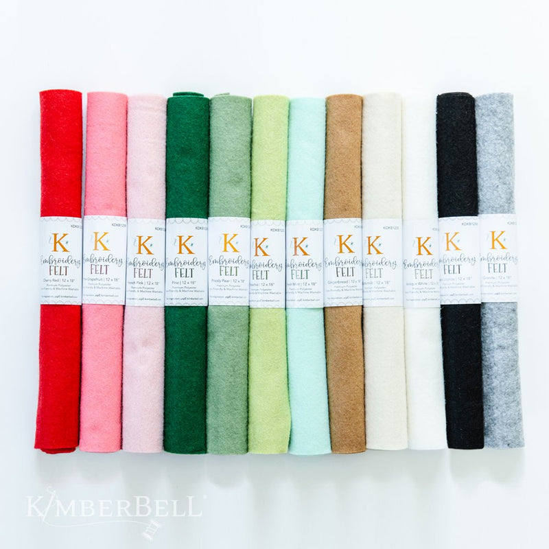 Kimberbell Designs |  Embroidery Felt - Black Licorice