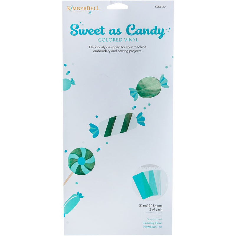 Kimberbell Designs |  Sweet as Candy - Colored Vinyl Greens & Blues
