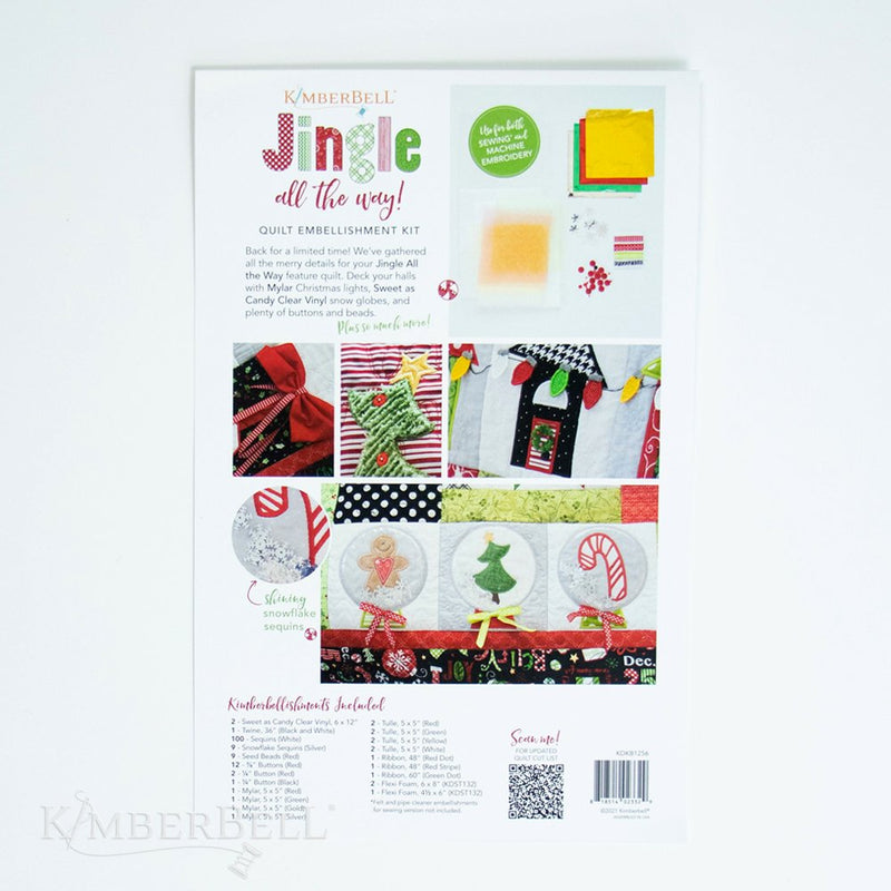 Kimberbell Designs | Jingle All The Way Embellishment Kit