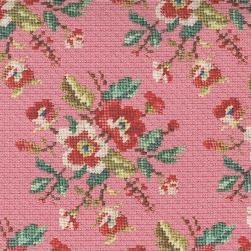 Leather Lace Amazing Grace - Needlepoint Flowers Pink Petal | 7402-12