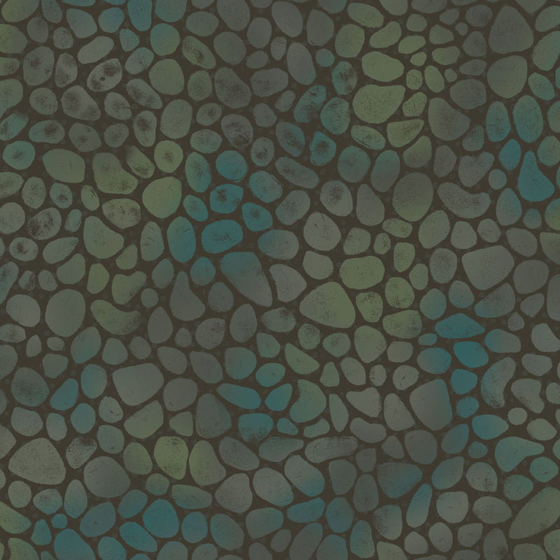 Forest Chatter - Turquoise Pebbles | MASD10300-Q