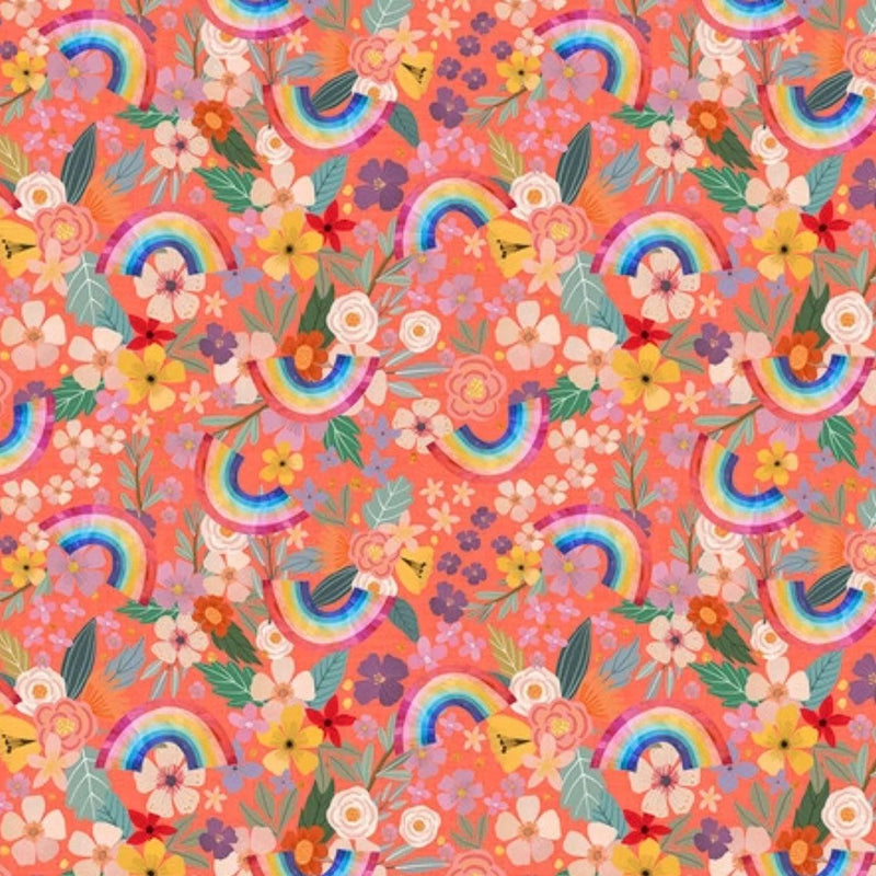 Magic Friends - Rainbows and Flowers Coral | PWMC028.XCORAL