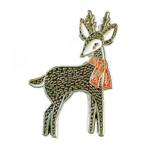 Gingiber | Enamel Pin - Merriment Deer