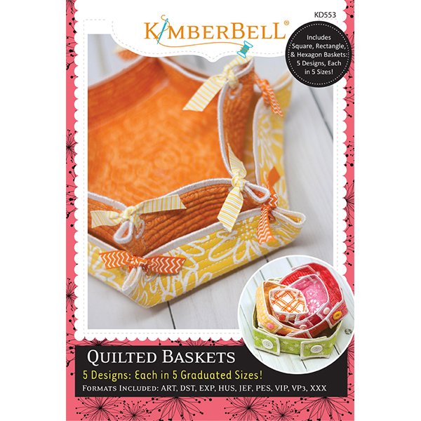 Kimberbell Designs | Quilted Baskets - Machine Embroidery