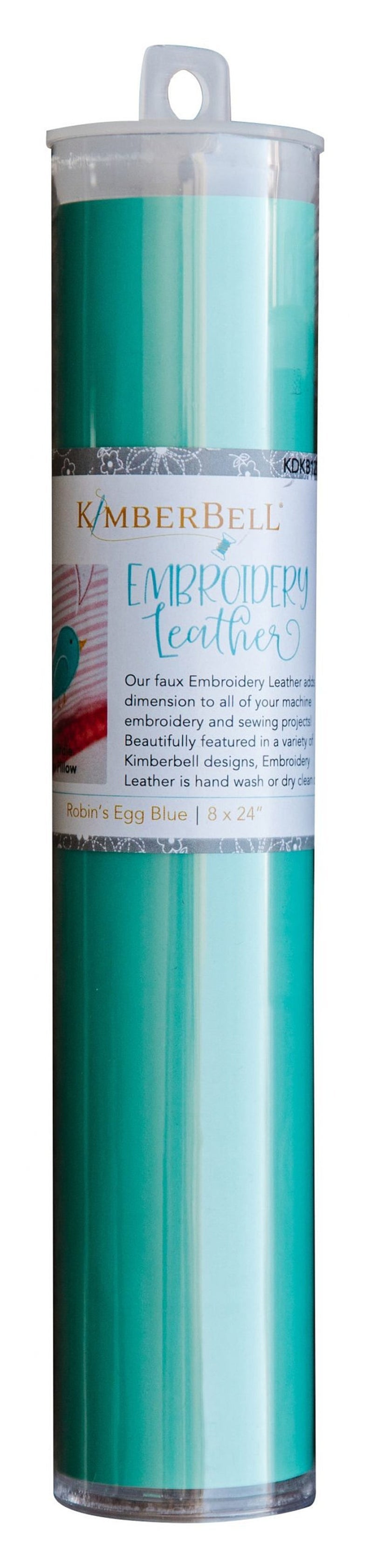 Kimberbell Designs |  Embroidery Leather - Robin's Egg Blue