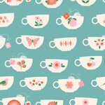 Camellia - Tea Cups Turquoise | RS0029-16