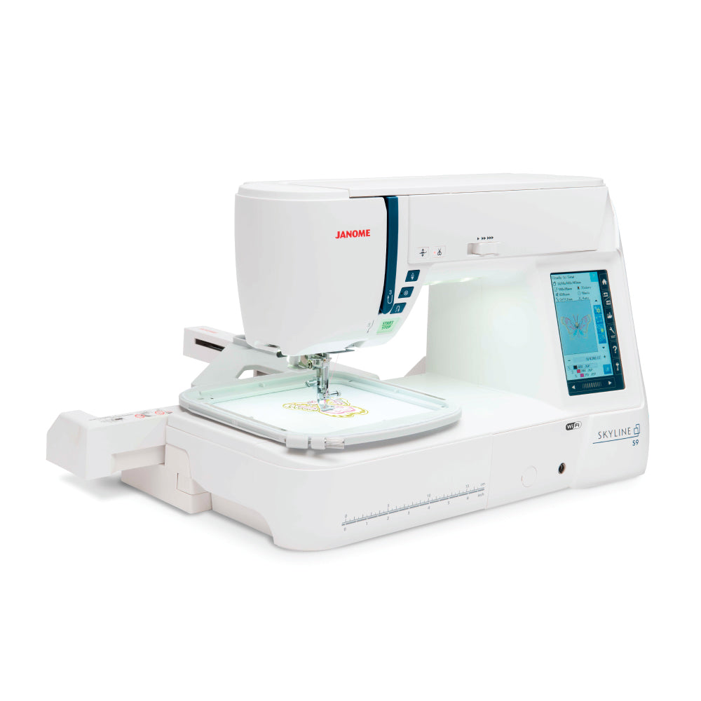 Janome Skyline S9 | Sewing & Embroidery Machine – Austin Sewing