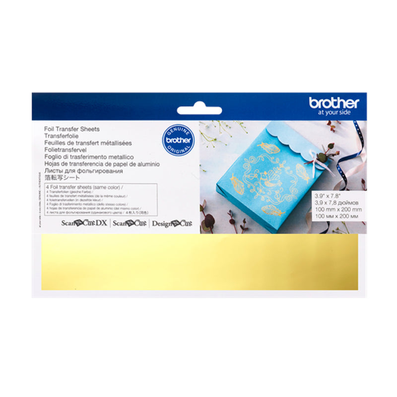 Brother ScanNCut | Foil Transfer Sheets - Gold