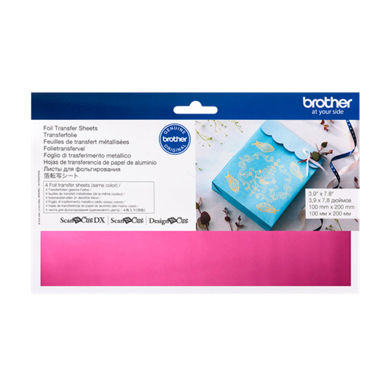 Brother ScanNCut | Foil Transfer Sheets - Pink