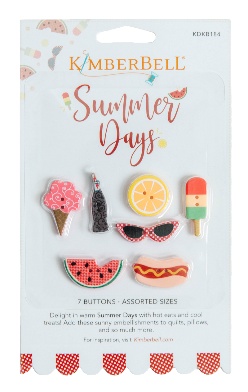 Kimberbell Designs | Summer Days Buttons