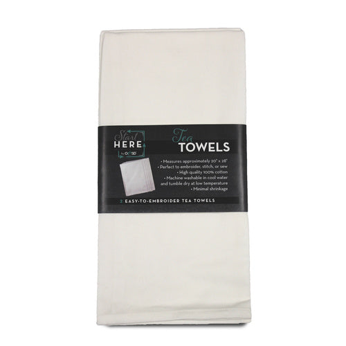 OESD | Tea Towel - White