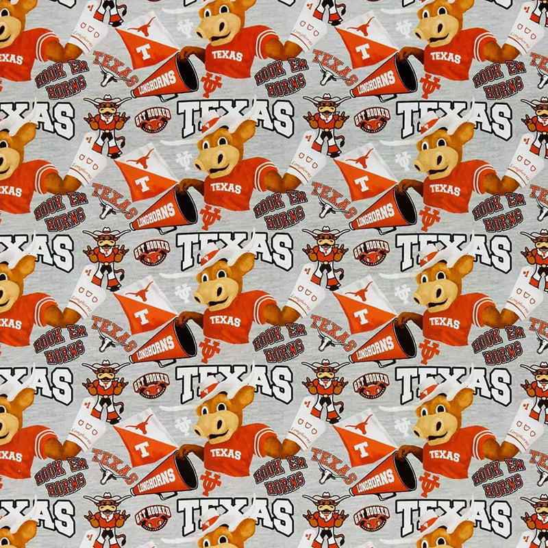 College Cotton - University of Texas Mascot | TX-1164