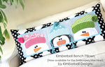 Kimberbell Designs | Whimsy Winter Bench Pillow - Machine Embroidery