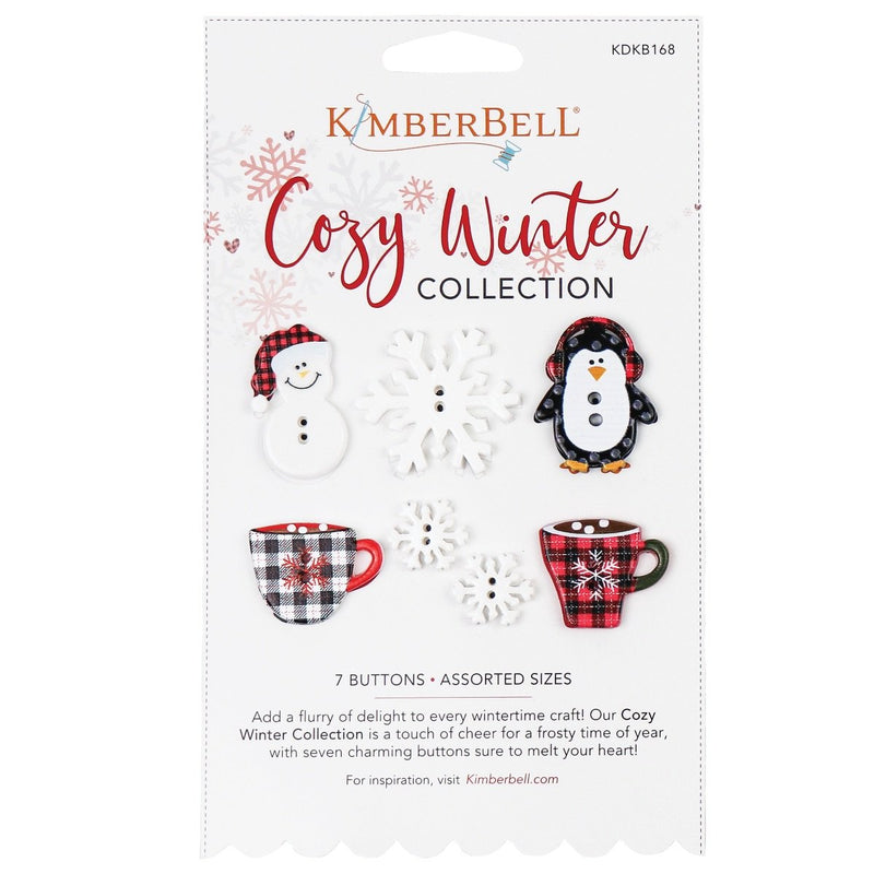 Kimberbell Designs | Cozy Winter Buttons