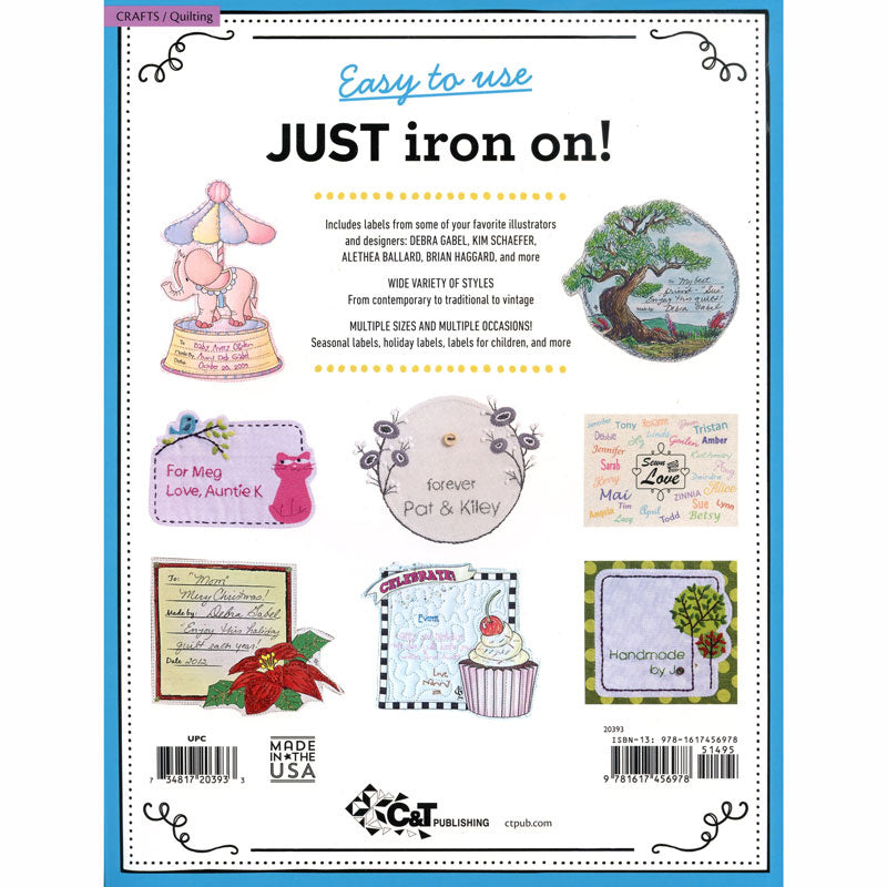 Best-Ever Iron-On Quilt Labels | Betsy La Honta & Kelly Graham