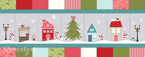 Kimberbell Designs | Candy Cane Lane Bench Pillow - Machine Embroidery
