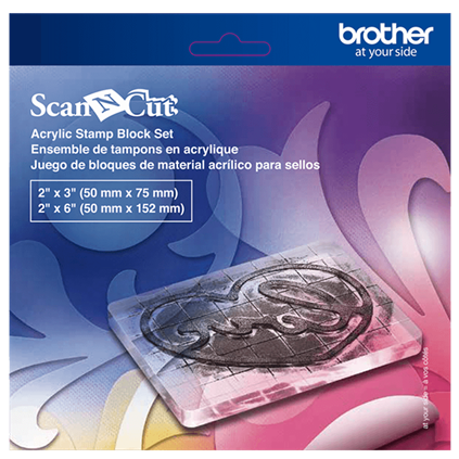 Brother ScanNCut | Acrylic Stamp Block Set