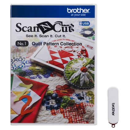 Brother ScanNCut | USB No. 1 Quilt Pattern Collection
