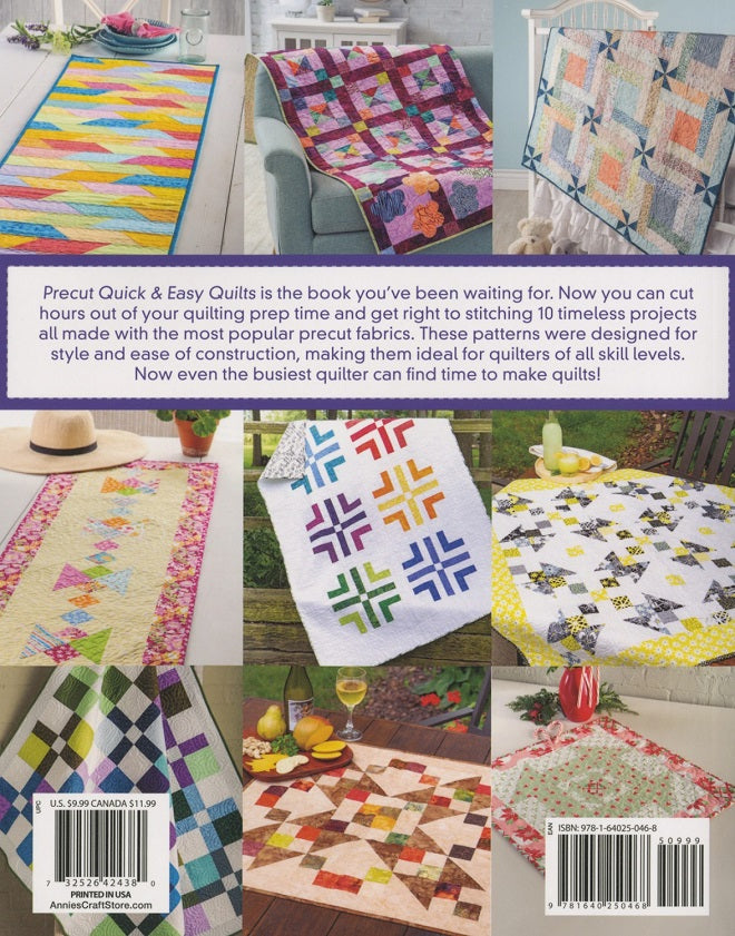 Precut Quick & Easy Quilts | Annie's Quilting