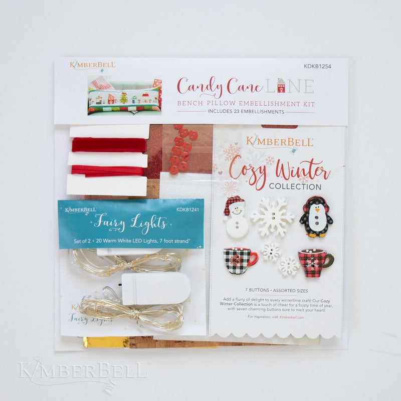 Kimberbell Designs | Candy Cane Lane Embellishment Kit