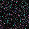 Galaxy - Mini Stars Black | FUN-C7951