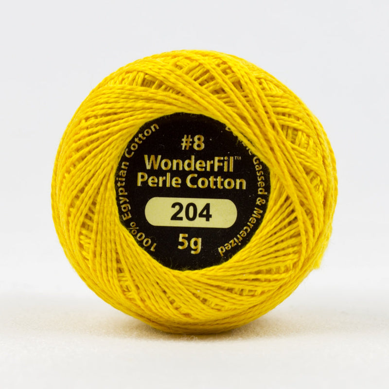 Wonderfil - Eleganza 8wt Perle Cotton Ball | Radiant Gold 204