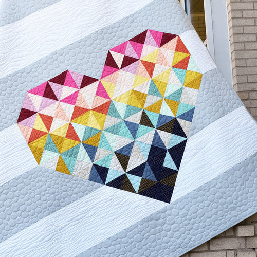 Piece & Love - 11 Fun, Easy-To-Sew Quilts | The Cloth Parcel