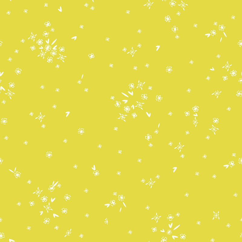 First Light - Tiny Flowers Citron | RS5045-16