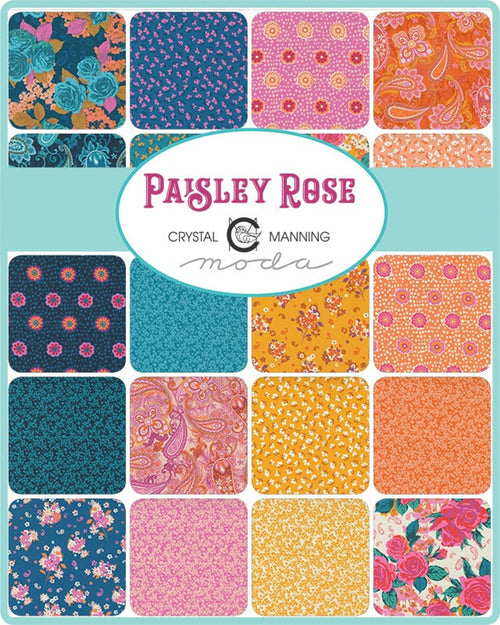 Paisley Rose - Fat Quarter Bundle | 11880AB